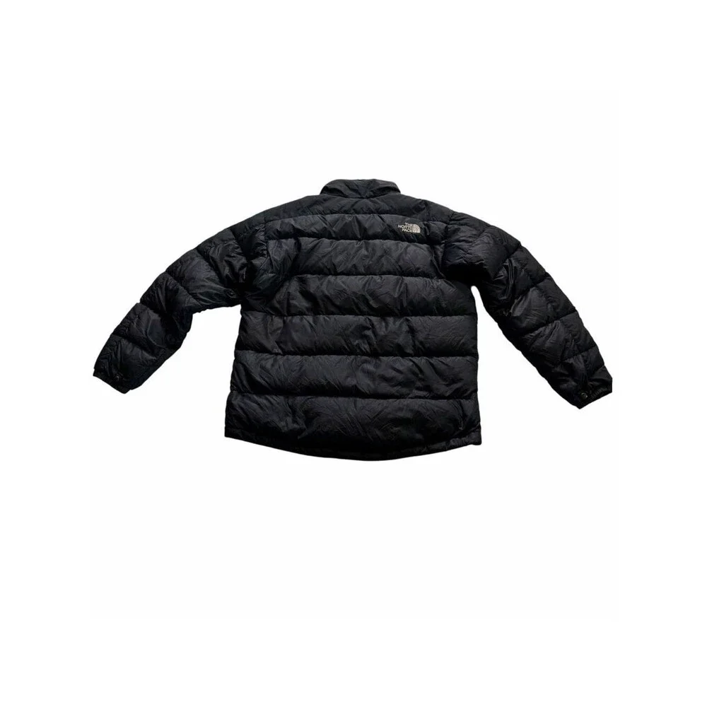 The North Face 600 Puffer Jacket Mens XL Black Goose Down